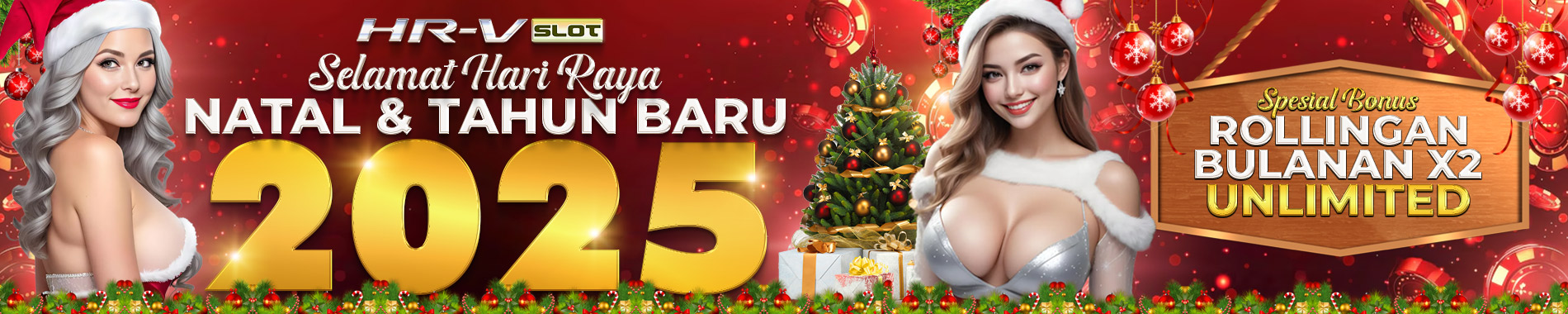 PROMOSI SPESIAL HARI RAYA NATAL DAN TAHUN BARU DISITUS HRVSLOT